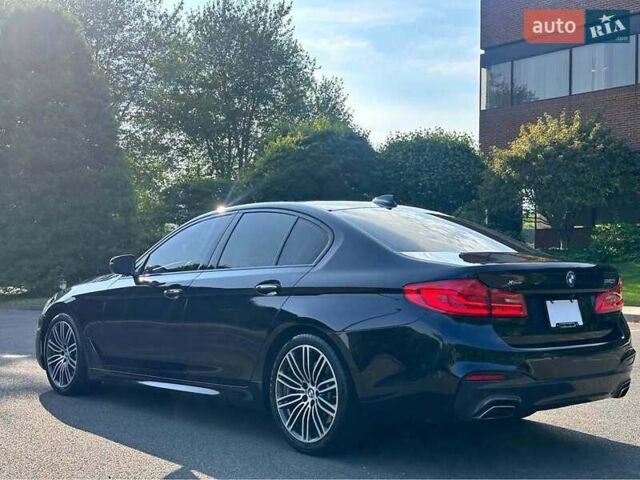 Черный БМВ 5 Серия, объемом двигателя 3 л и пробегом 108 тыс. км за 34500 $, фото 3 на Automoto.ua