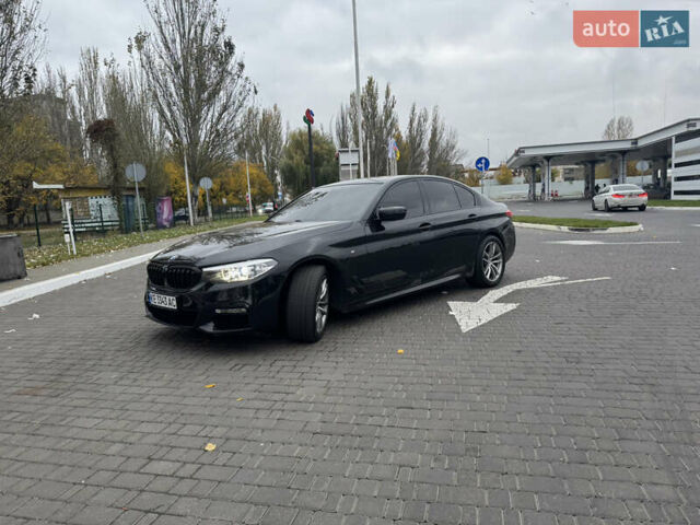 Черный БМВ 5 Серия, объемом двигателя 2 л и пробегом 220 тыс. км за 26800 $, фото 1 на Automoto.ua