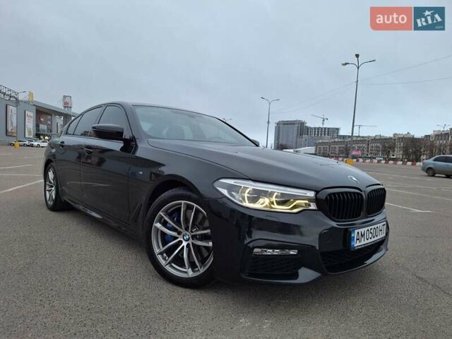 Черный БМВ 5 Серия, объемом двигателя 2 л и пробегом 137 тыс. км за 32000 $, фото 5 на Automoto.ua