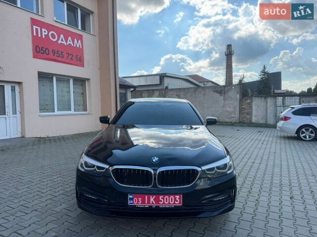 Черный БМВ 5 Серия, объемом двигателя 2 л и пробегом 222 тыс. км за 17700 $, фото 4 на Automoto.ua