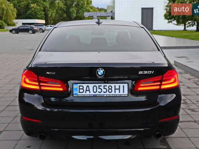 Черный БМВ 5 Серия, объемом двигателя 2 л и пробегом 122 тыс. км за 27999 $, фото 5 на Automoto.ua