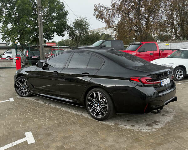 Чорний БМВ 5 Серія, об'ємом двигуна 3 л та пробігом 170 тис. км за 28200 $, фото 7 на Automoto.ua