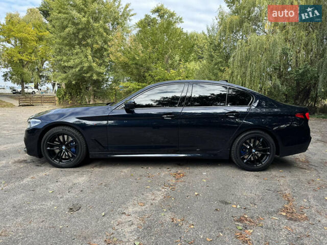 Черный БМВ 5 Серия, объемом двигателя 3 л и пробегом 143 тыс. км за 33000 $, фото 1 на Automoto.ua