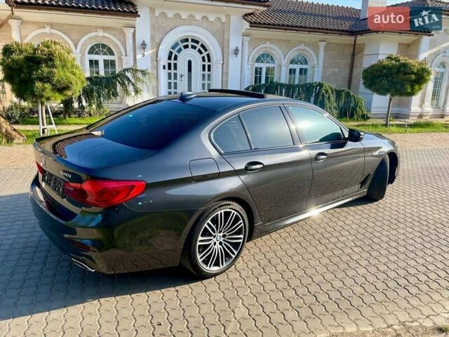 Чорний БМВ 5 Серія, об'ємом двигуна 3 л та пробігом 73 тис. км за 36800 $, фото 7 на Automoto.ua