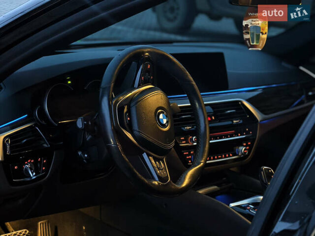Чорний БМВ 5 Серія, об'ємом двигуна 3 л та пробігом 184 тис. км за 31000 $, фото 28 на Automoto.ua