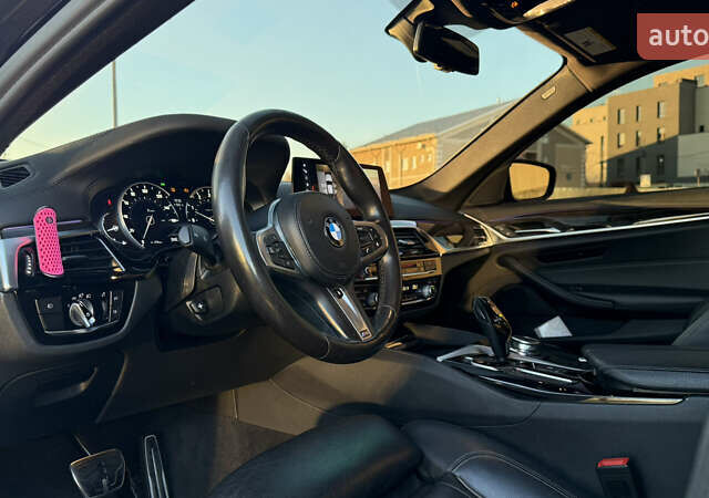 Черный БМВ 5 Серия, объемом двигателя 3 л и пробегом 140 тыс. км за 33100 $, фото 15 на Automoto.ua