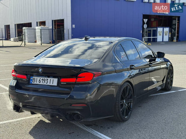 Черный БМВ 5 Серия, объемом двигателя 3 л и пробегом 110 тыс. км за 36500 $, фото 7 на Automoto.ua