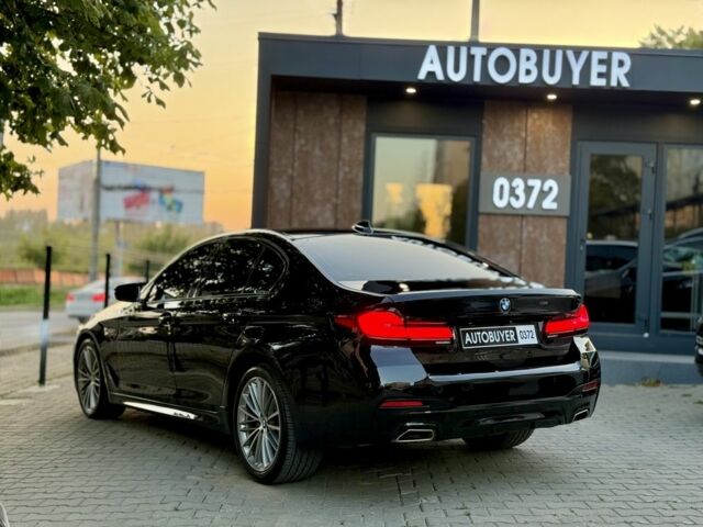 Черный БМВ 5 Серия, объемом двигателя 2.03 л и пробегом 80 тыс. км за 23000 $, фото 6 на Automoto.ua