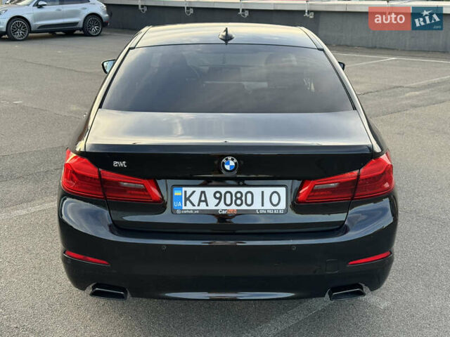 Черный БМВ 5 Серия, объемом двигателя 3 л и пробегом 159 тыс. км за 33700 $, фото 3 на Automoto.ua