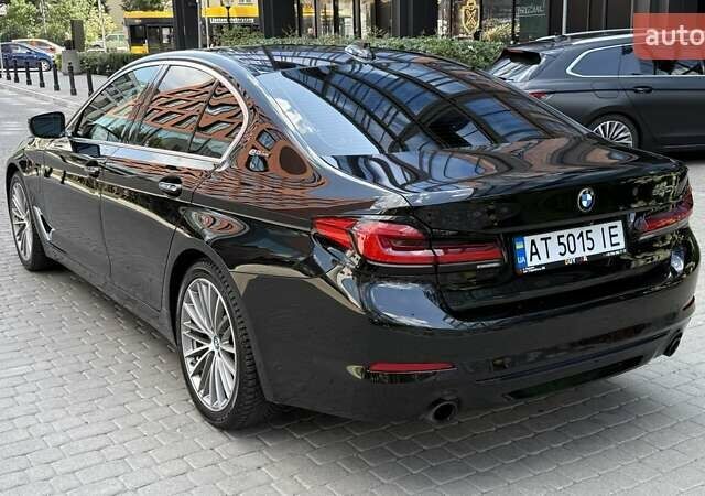 Чорний БМВ 5 Серія, об'ємом двигуна 2 л та пробігом 122 тис. км за 31000 $, фото 3 на Automoto.ua