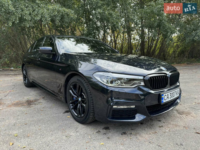 Черный БМВ 5 Серия, объемом двигателя 3 л и пробегом 143 тыс. км за 33000 $, фото 5 на Automoto.ua