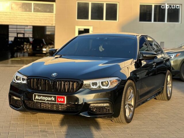 Черный БМВ 5 Серия, объемом двигателя 2 л и пробегом 216 тыс. км за 29490 $, фото 1 на Automoto.ua