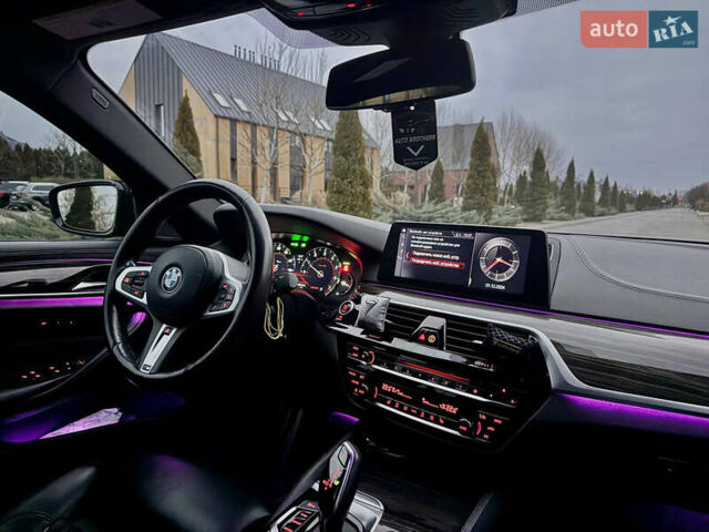 Чорний БМВ 5 Серія, об'ємом двигуна 3 л та пробігом 110 тис. км за 33000 $, фото 10 на Automoto.ua