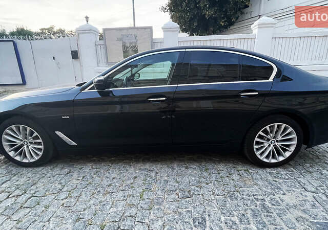 Черный БМВ 5 Серия, объемом двигателя 3 л и пробегом 186 тыс. км за 29200 $, фото 1 на Automoto.ua