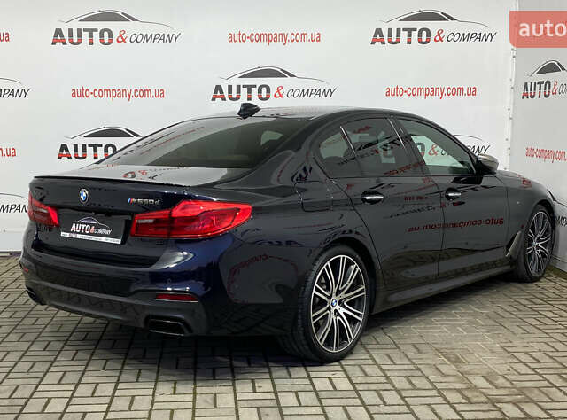 Черный БМВ 5 Серия, объемом двигателя 3 л и пробегом 180 тыс. км за 39950 $, фото 2 на Automoto.ua