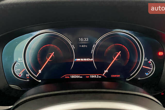 Черный БМВ 5 Серия, объемом двигателя 3 л и пробегом 180 тыс. км за 39950 $, фото 15 на Automoto.ua