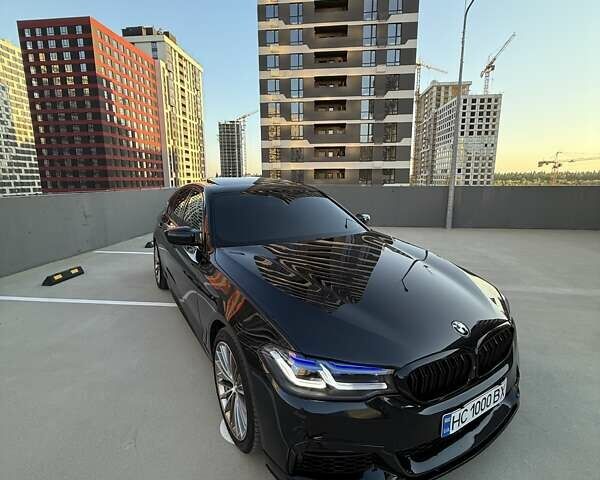 Черный БМВ 5 Серия, объемом двигателя 2 л и пробегом 185 тыс. км за 29000 $, фото 2 на Automoto.ua