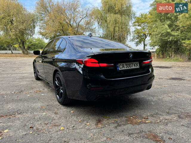 Черный БМВ 5 Серия, объемом двигателя 3 л и пробегом 143 тыс. км за 33000 $, фото 2 на Automoto.ua