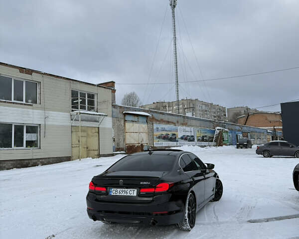 Черный БМВ 5 Серия, объемом двигателя 2 л и пробегом 155 тыс. км за 25499 $, фото 3 на Automoto.ua