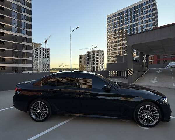 Черный БМВ 5 Серия, объемом двигателя 2 л и пробегом 185 тыс. км за 29000 $, фото 5 на Automoto.ua