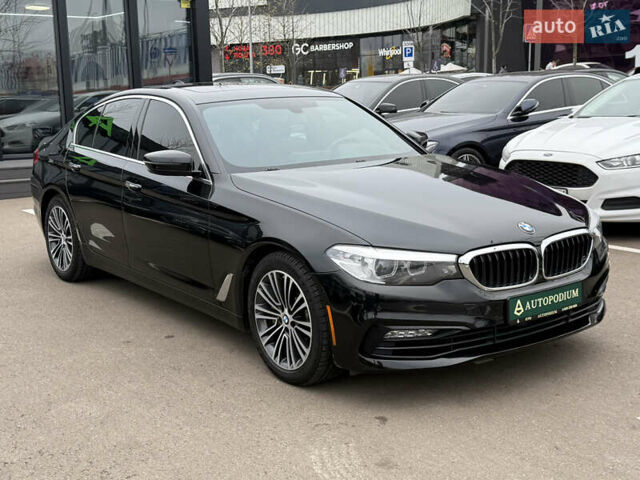 Черный БМВ 5 Серия, объемом двигателя 2 л и пробегом 188 тыс. км за 26400 $, фото 1 на Automoto.ua