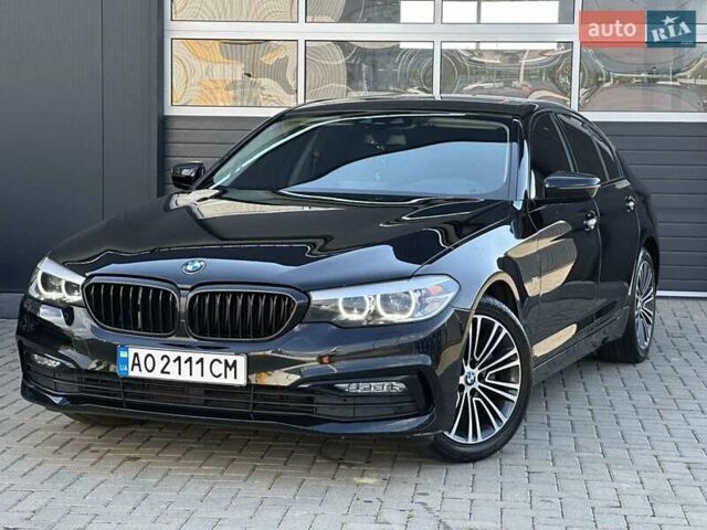 Черный БМВ 5 Серия, объемом двигателя 2 л и пробегом 126 тыс. км за 27700 $, фото 1 на Automoto.ua