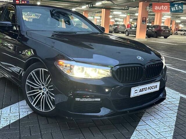 Чорний БМВ 5 Серія, об'ємом двигуна 2 л та пробігом 288 тис. км за 22500 $, фото 1 на Automoto.ua