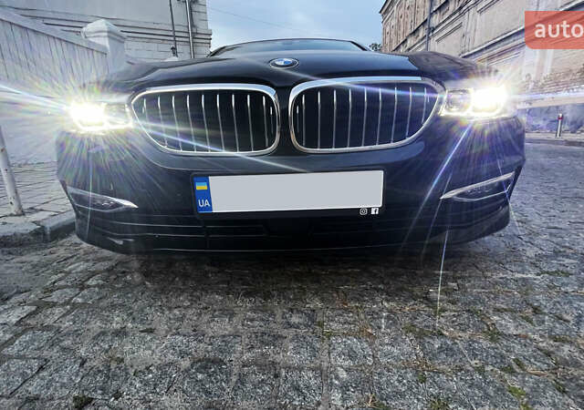 Черный БМВ 5 Серия, объемом двигателя 3 л и пробегом 186 тыс. км за 29200 $, фото 5 на Automoto.ua