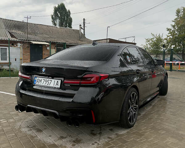 Чорний БМВ 5 Серія, об'ємом двигуна 3 л та пробігом 170 тис. км за 28200 $, фото 4 на Automoto.ua