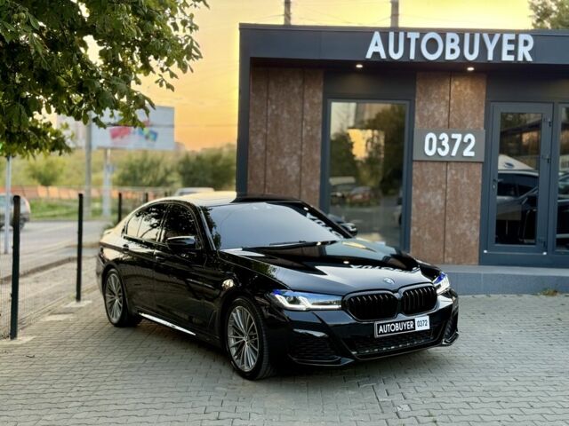 Черный БМВ 5 Серия, объемом двигателя 2.03 л и пробегом 80 тыс. км за 23000 $, фото 1 на Automoto.ua