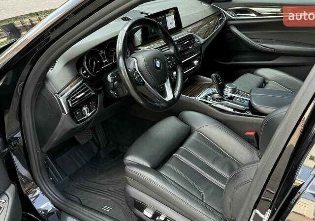 Чорний БМВ 5 Серія, об'ємом двигуна 2 л та пробігом 122 тис. км за 31000 $, фото 12 на Automoto.ua
