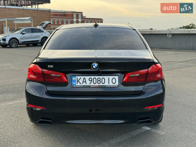 Черный БМВ 5 Серия, объемом двигателя 3 л и пробегом 159 тыс. км за 33700 $, фото 4 на Automoto.ua