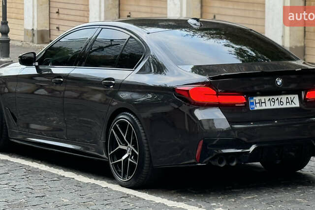 Черный БМВ 5 Серия, объемом двигателя 2 л и пробегом 155 тыс. км за 28500 $, фото 5 на Automoto.ua