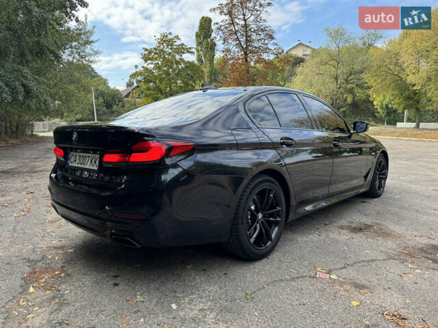 Черный БМВ 5 Серия, объемом двигателя 3 л и пробегом 143 тыс. км за 33000 $, фото 3 на Automoto.ua