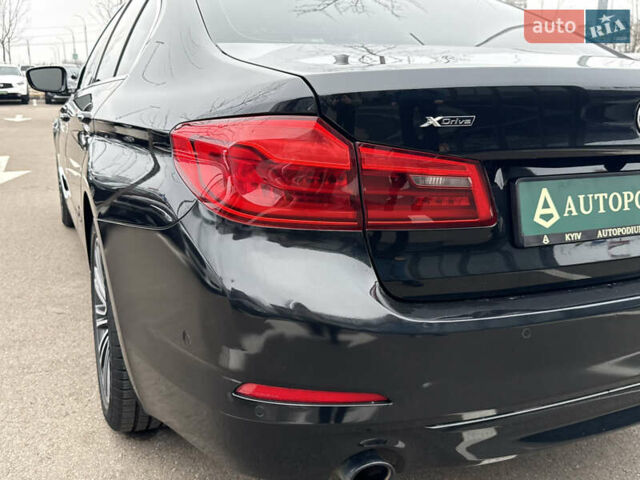 Черный БМВ 5 Серия, объемом двигателя 2 л и пробегом 188 тыс. км за 26400 $, фото 5 на Automoto.ua