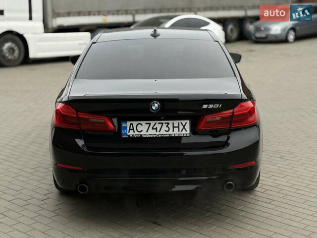 Черный БМВ 5 Серия, объемом двигателя 2 л и пробегом 177 тыс. км за 25000 $, фото 3 на Automoto.ua
