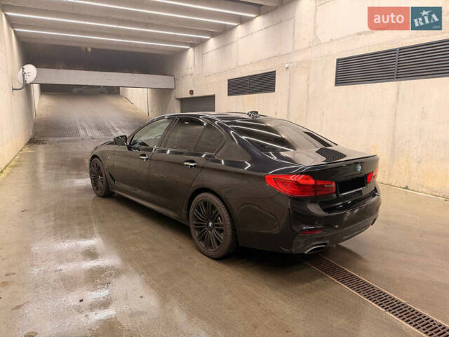 Черный БМВ 5 Серия, объемом двигателя 3 л и пробегом 99 тыс. км за 40000 $, фото 6 на Automoto.ua