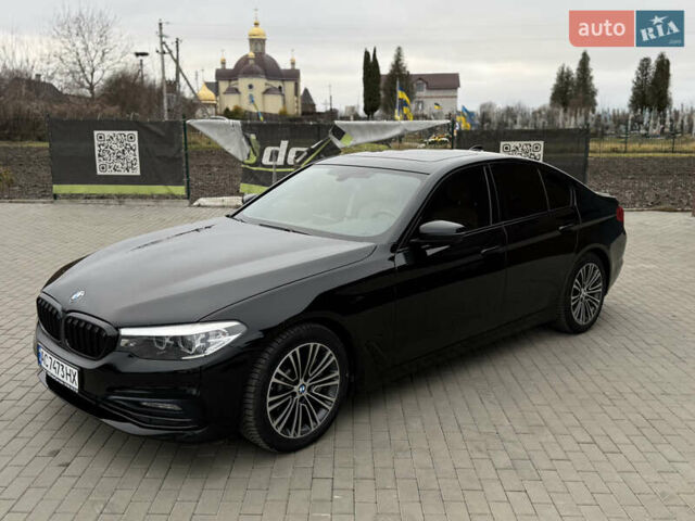 Черный БМВ 5 Серия, объемом двигателя 2 л и пробегом 177 тыс. км за 25000 $, фото 6 на Automoto.ua
