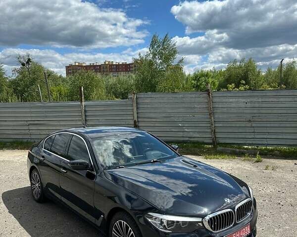 Черный БМВ 5 Серия, объемом двигателя 2 л и пробегом 103 тыс. км за 29250 $, фото 3 на Automoto.ua