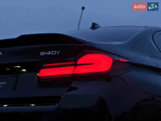 Чорний БМВ 5 Серія, об'ємом двигуна 3 л та пробігом 184 тис. км за 31000 $, фото 15 на Automoto.ua