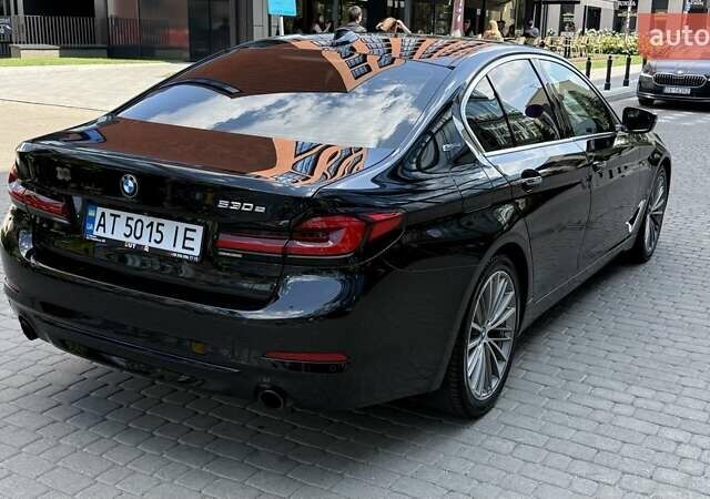 Чорний БМВ 5 Серія, об'ємом двигуна 2 л та пробігом 122 тис. км за 31000 $, фото 6 на Automoto.ua