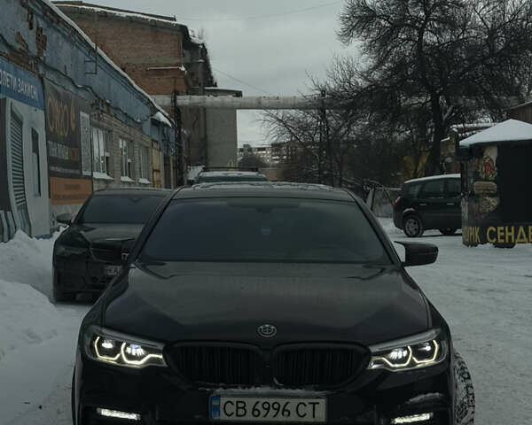 Черный БМВ 5 Серия, объемом двигателя 2 л и пробегом 155 тыс. км за 25499 $, фото 5 на Automoto.ua