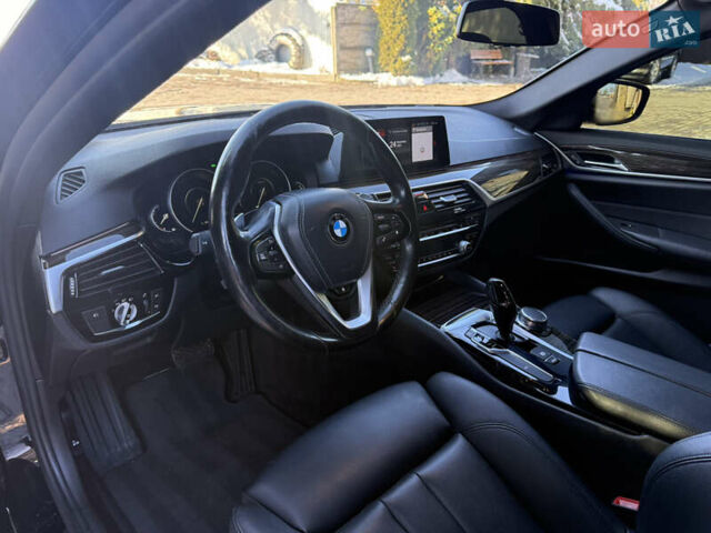 Черный БМВ 5 Серия, объемом двигателя 2 л и пробегом 277 тыс. км за 21500 $, фото 9 на Automoto.ua