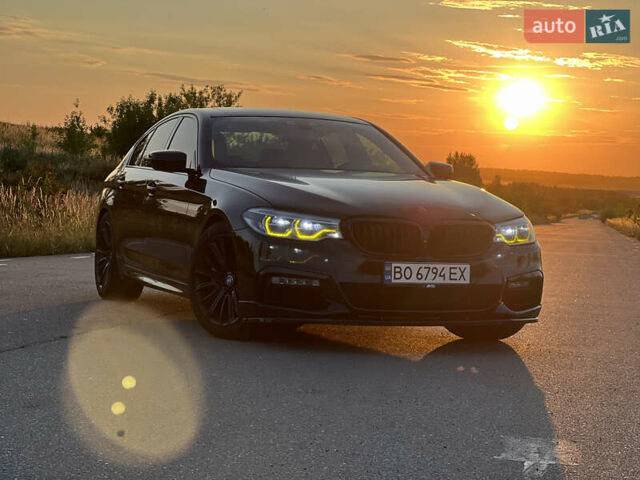 Черный БМВ 5 Серия, объемом двигателя 3 л и пробегом 177 тыс. км за 32100 $, фото 1 на Automoto.ua