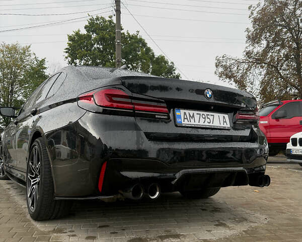 Чорний БМВ 5 Серія, об'ємом двигуна 3 л та пробігом 170 тис. км за 28200 $, фото 5 на Automoto.ua