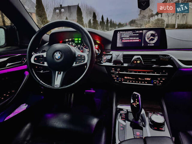 Чорний БМВ 5 Серія, об'ємом двигуна 3 л та пробігом 110 тис. км за 33000 $, фото 11 на Automoto.ua