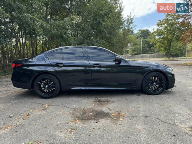 Черный БМВ 5 Серия, объемом двигателя 3 л и пробегом 143 тыс. км за 33000 $, фото 4 на Automoto.ua