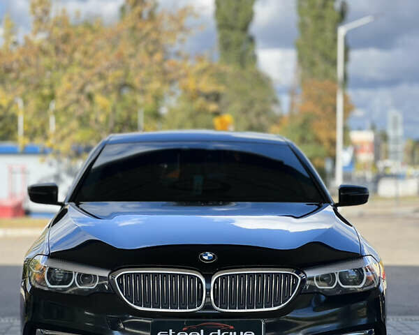 Чорний БМВ 5 Серія, об'ємом двигуна 2 л та пробігом 234 тис. км за 33500 $, фото 1 на Automoto.ua