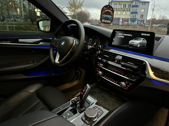 Чорний БМВ 5 Серія, об'ємом двигуна 2 л та пробігом 2 тис. км за 29000 $, фото 5 на Automoto.ua