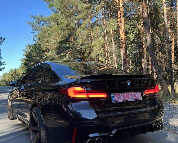 Черный БМВ 5 Серия, объемом двигателя 3 л и пробегом 120 тыс. км за 33500 $, фото 5 на Automoto.ua